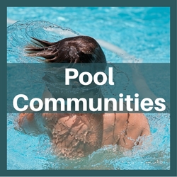 homes for sale pool communities wake county