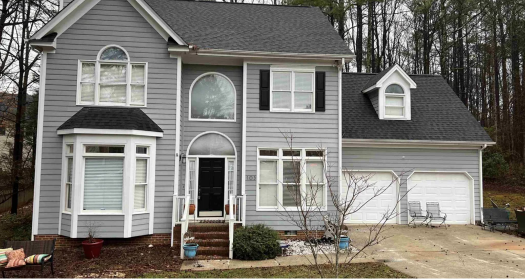 This house in Cary costs more per square foot than the Fuquay home.  Why?