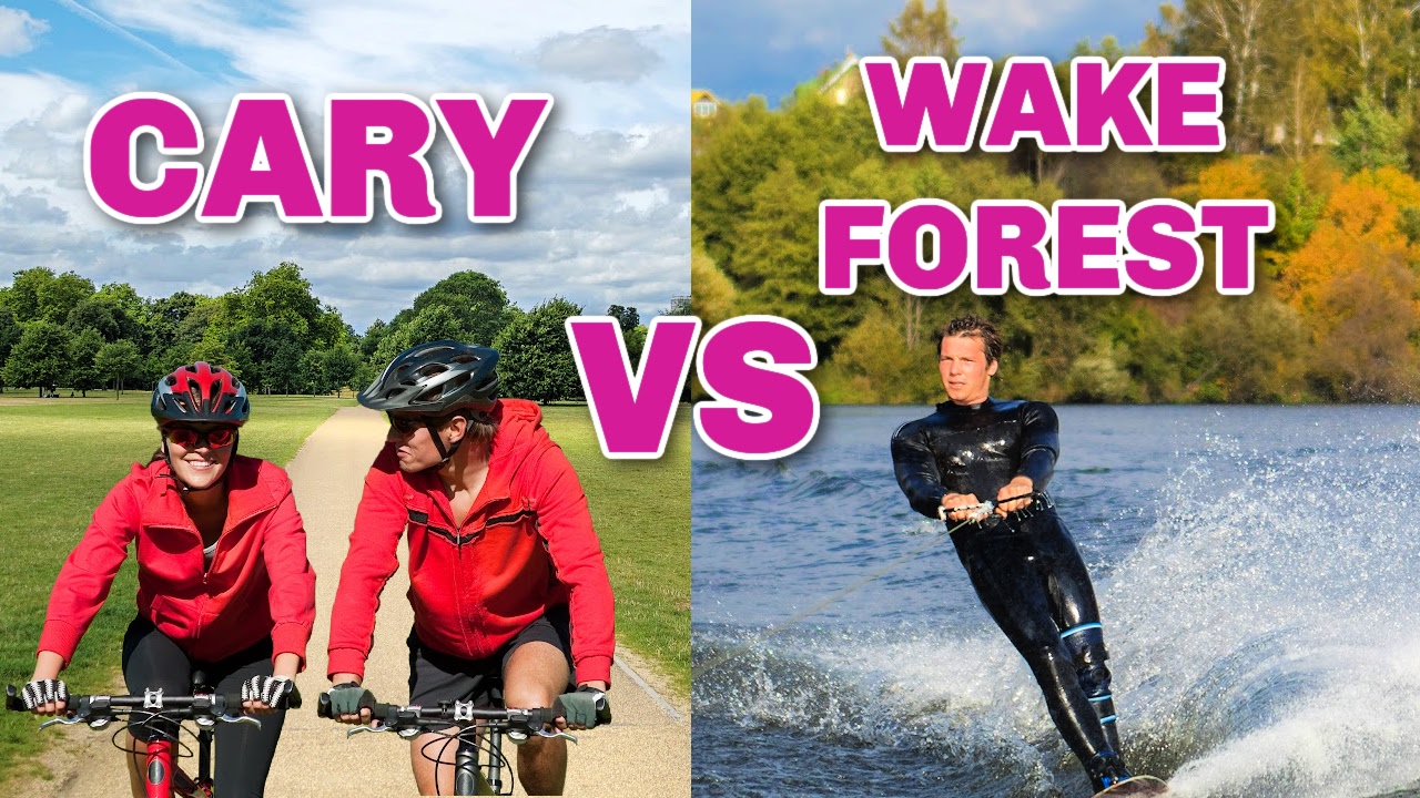 Quality of life differences in Cary and Wake Forest
