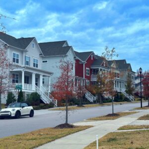 Most of Wake Forest's subdivisions are newer.