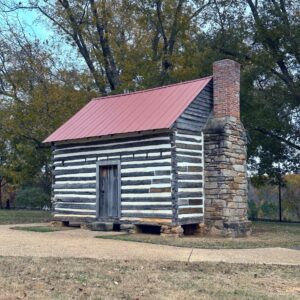 Joyner Park has several old farmstead buildings to explore.