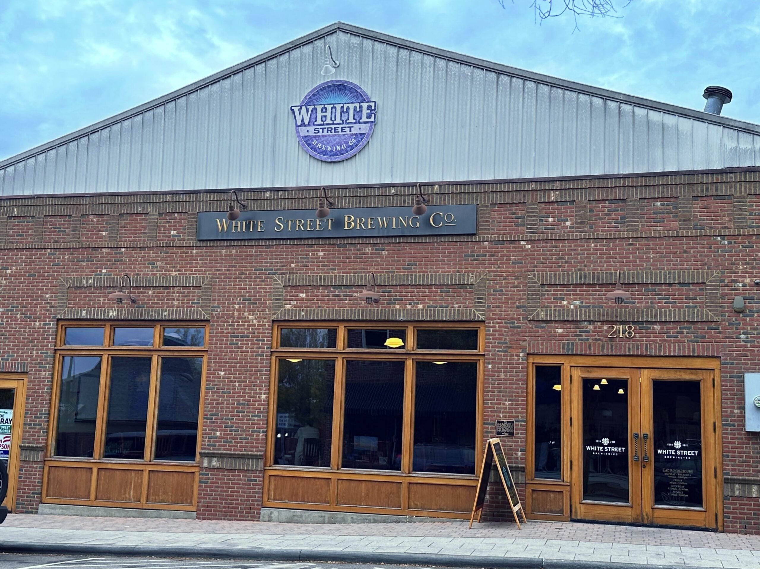 White Street Brewing is a popular hangout spot in downtown Wake Forest.