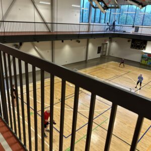 The Community Center at Joyner Park in Wake Forest has indoor sports courts.