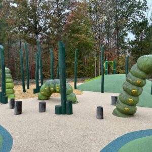 Kids love the playground at Joyner Park.