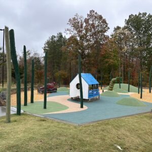 Joyner Park playground has something for all ages of children.