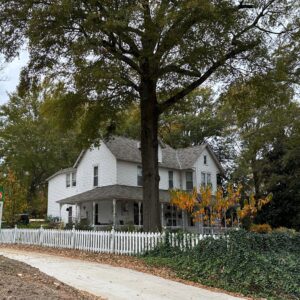 Older homes in Wake Forest's historic district.