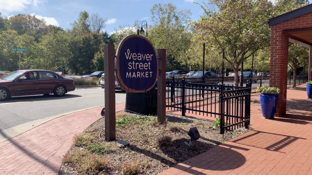 Weaver Street Market is a popular grocery co-op in Hillsborough, North Carolina