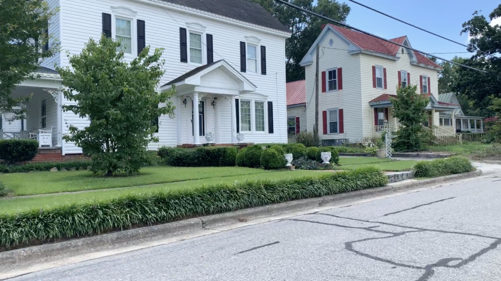 Historic Homes in Downtown Zebulon