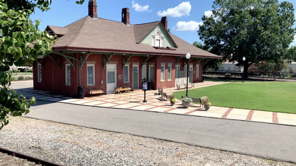 The visitor center in Depot Park will give you all the information you need to explore Sanford