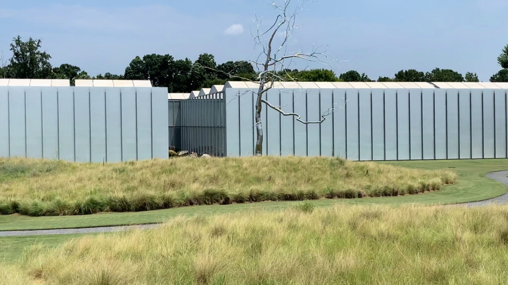 Modernist Art Museum Building in Raleigh, NC.