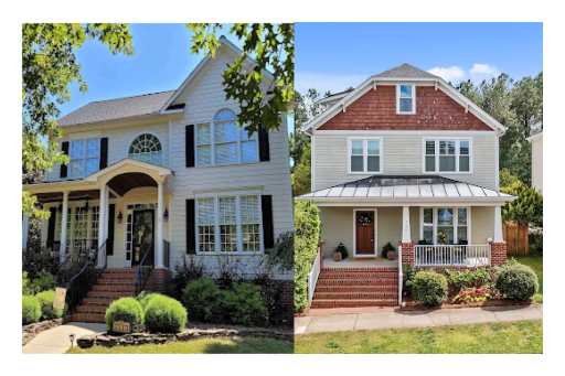 Two homes used by both Redfin and Zillow to estimate the price of the subject property.