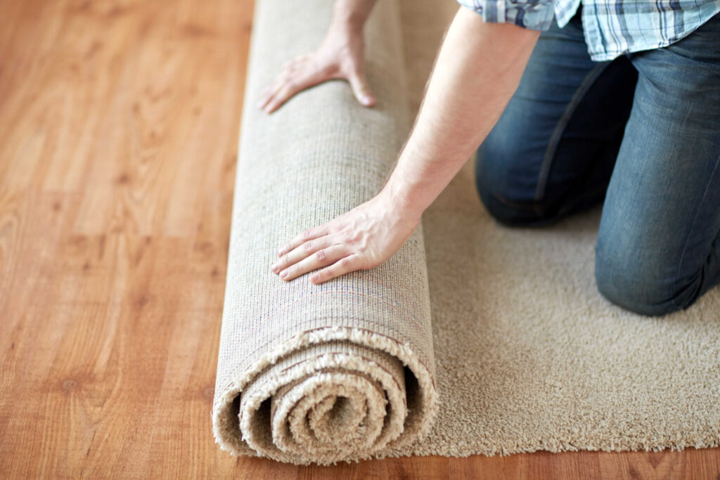 Installing fresh carpet is one way to get more money for your house when you go to sell.