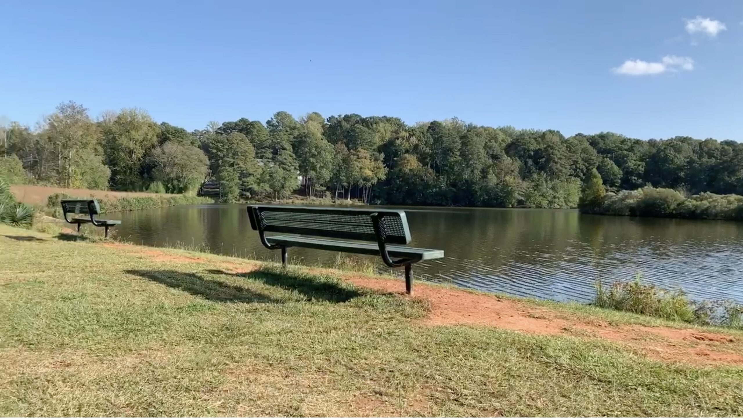 Bass Lake Park is walkable from Sunset Ridge Neighborhood