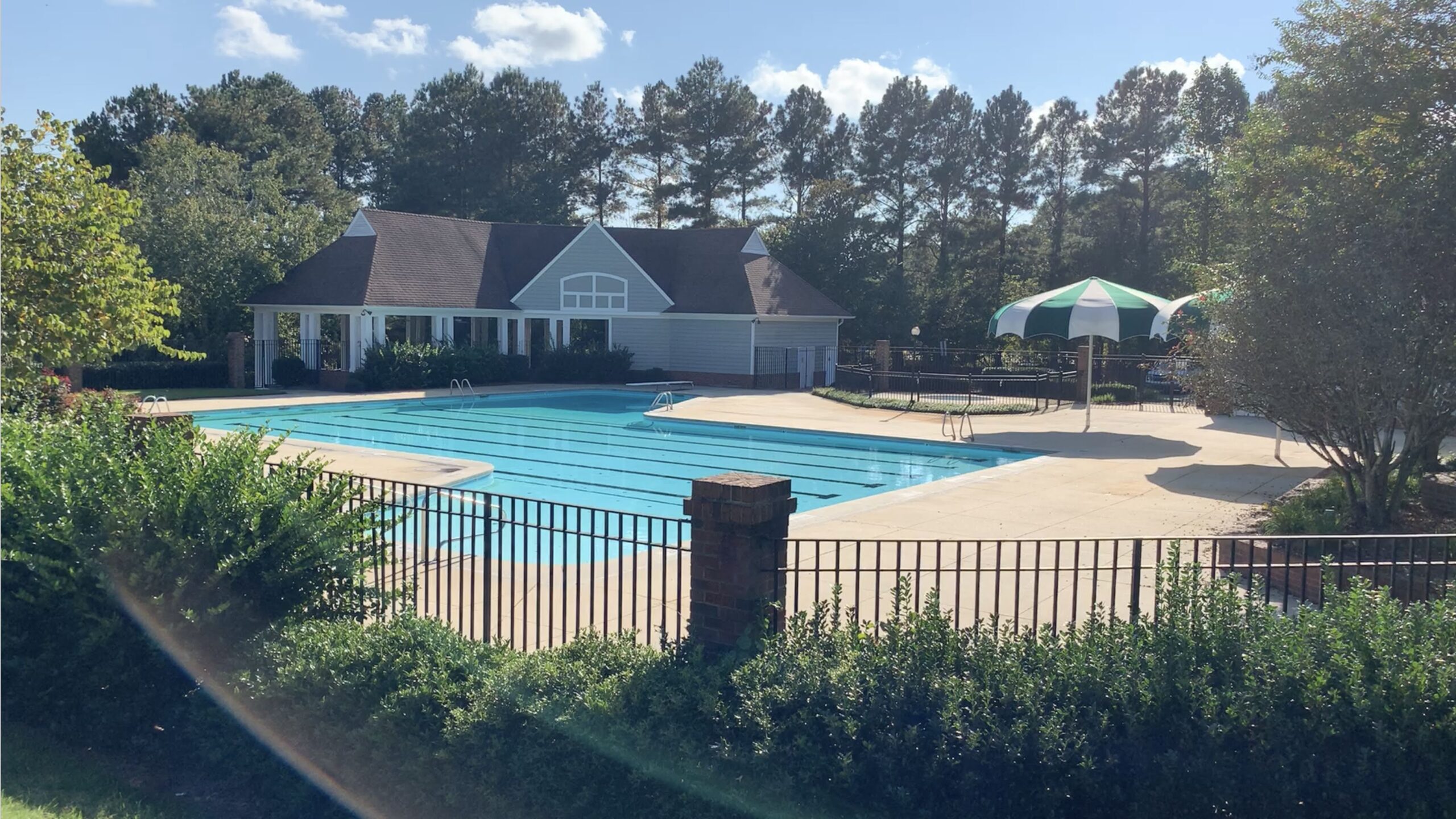 The Swim and Racquet Club are optional memberships