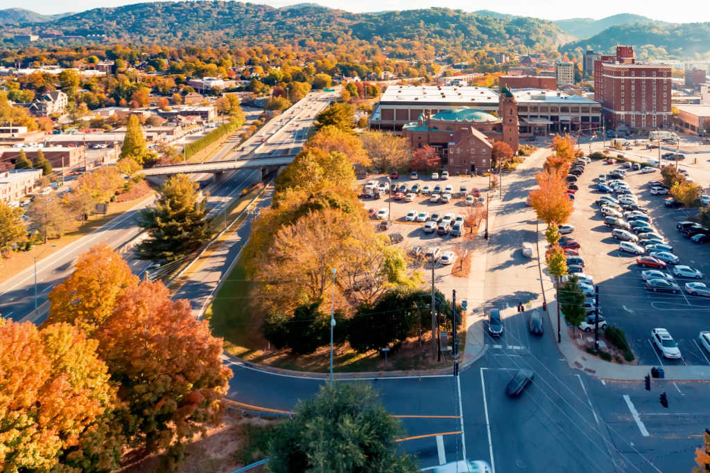 Asheville, North Carolina in the Fall